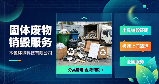 固体废物销毁服务