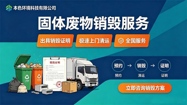 固体废物销毁处理机构推荐