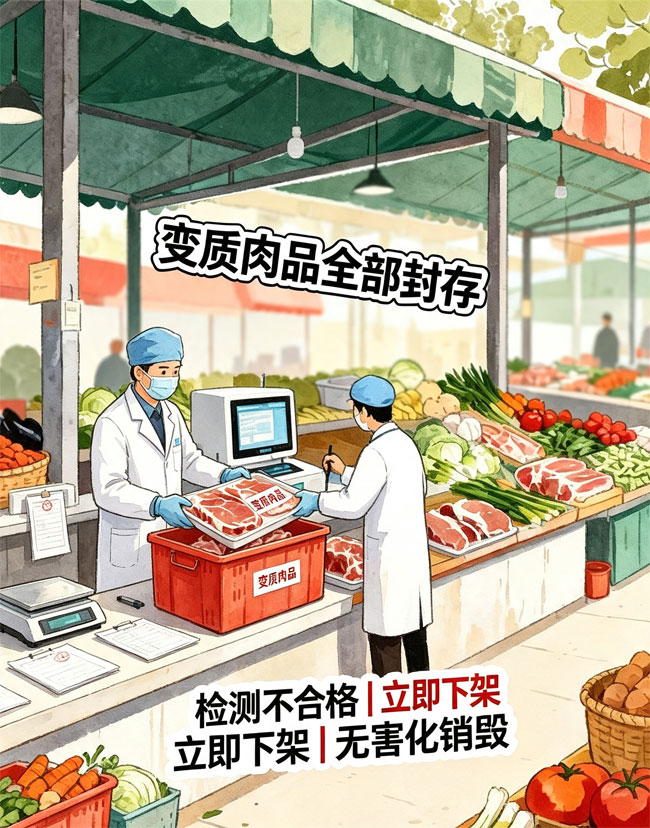 变质肉品销毁处理