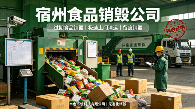 宿州过期食品销毁处理中心
