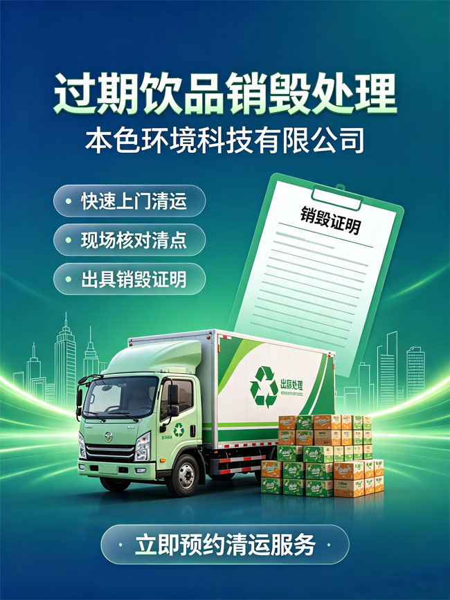 过期饮品销毁处理公司_经验丰富