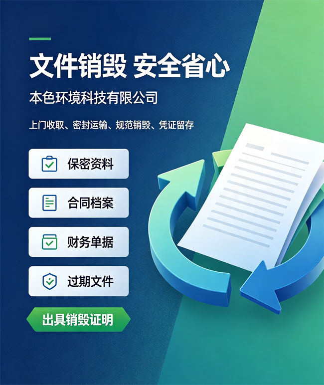 文件、资料销毁_安全放心