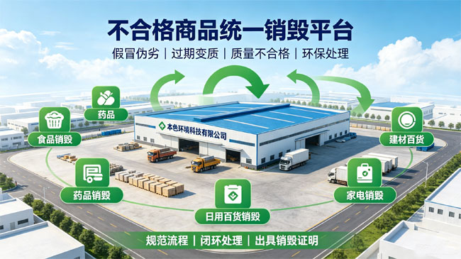 不合格商品统一销毁服务中心