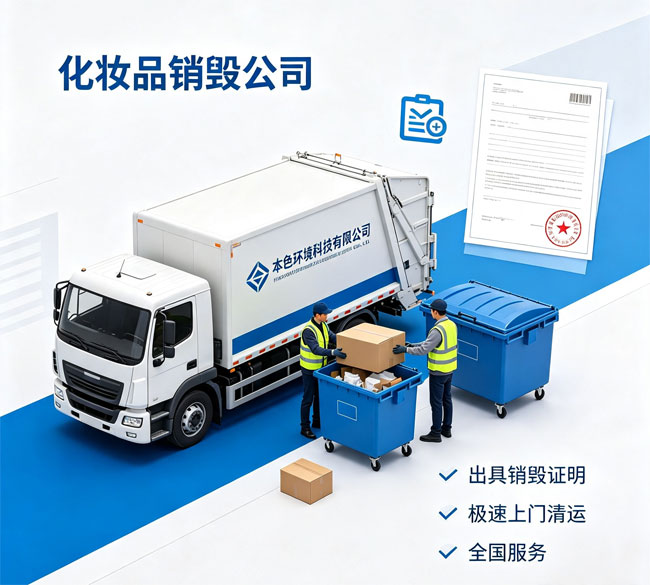 极速上门清运过期化妆品_销毁处理