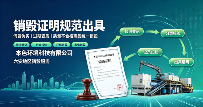 六安地区能出具销毁证明的公司