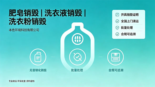肥皂销毁处理公司推荐