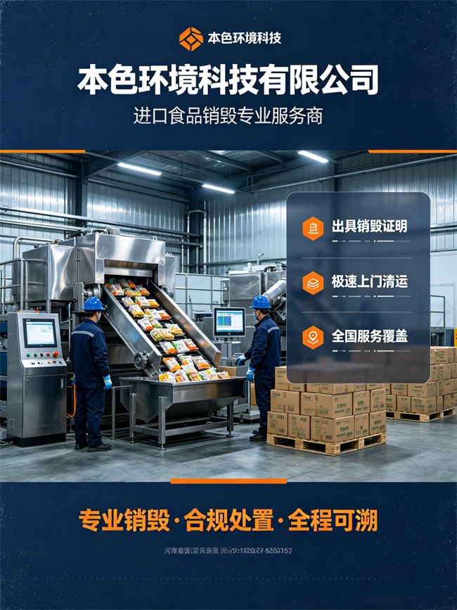 进口食品销毁处理哪家好