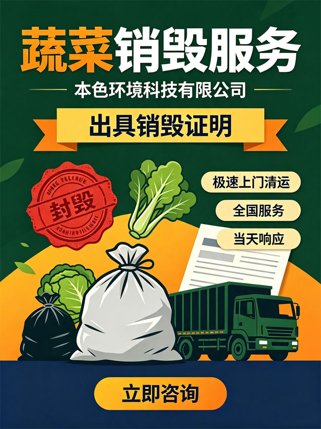 农贸市场蔬菜销毁公司