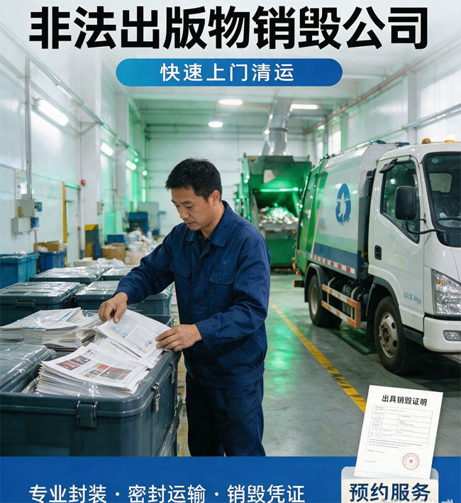 读物、期刊销毁公司推荐