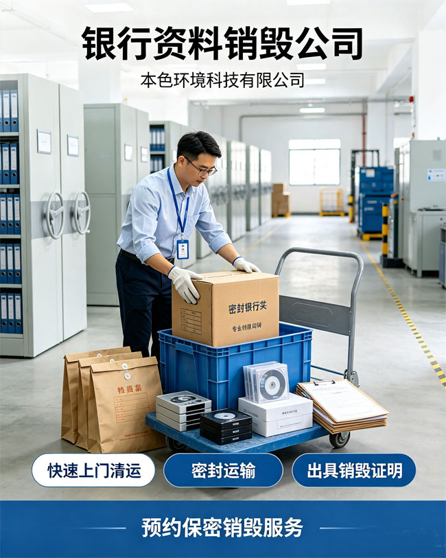 银行过期 资料环保销毁公司推荐