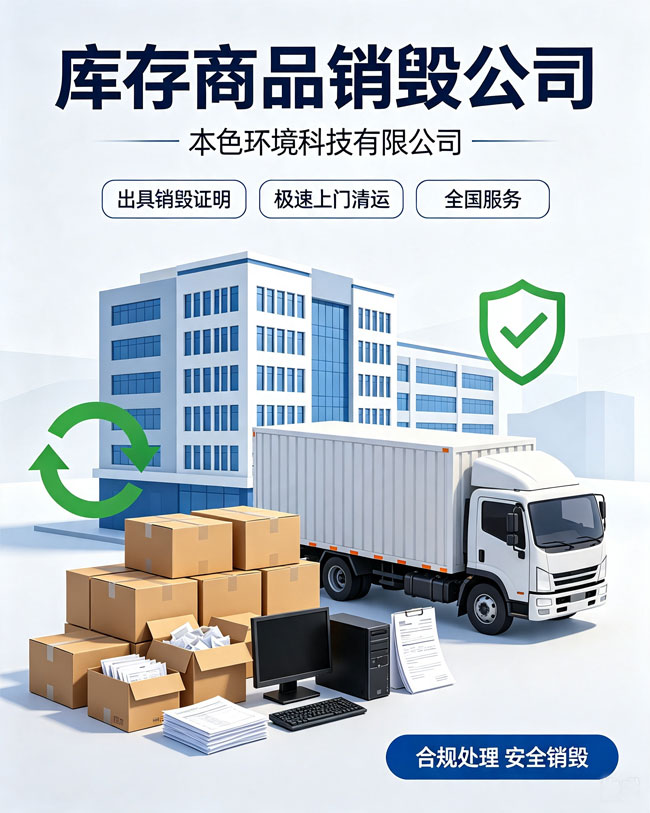 库存商品销毁处理公司