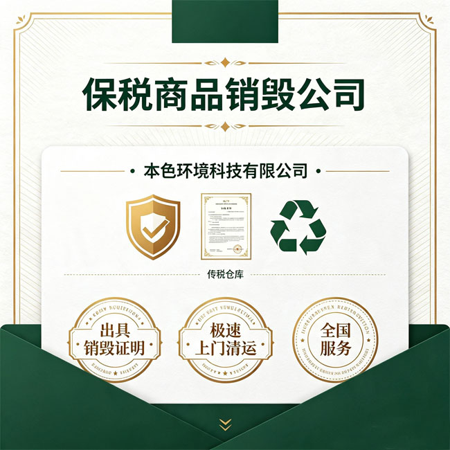 保税商品销毁处理公司哪家好？