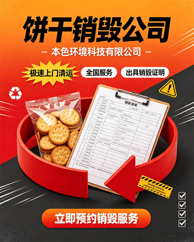 饼干销毁生门清运公司_出具销毁证明