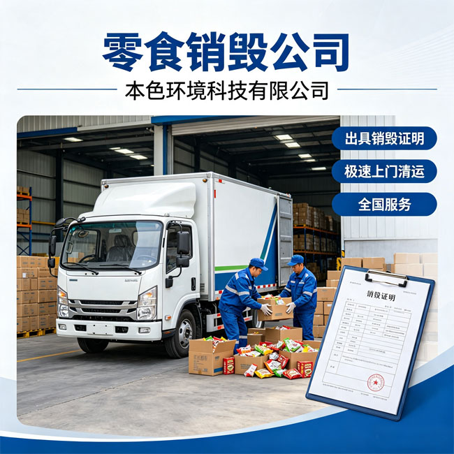 过期零食销毁公司_问题零食销毁