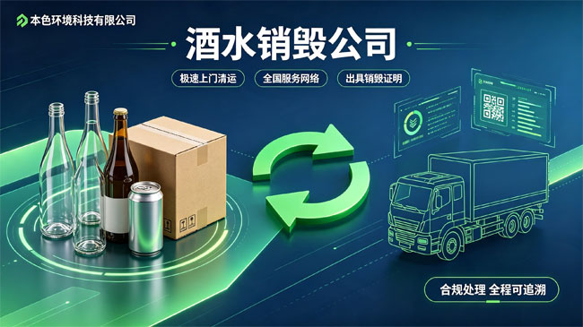 劣质酒水销毁公司哪家好？出具销毁证明
