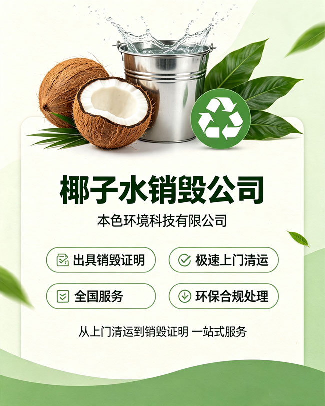 椰子水销毁处理机构