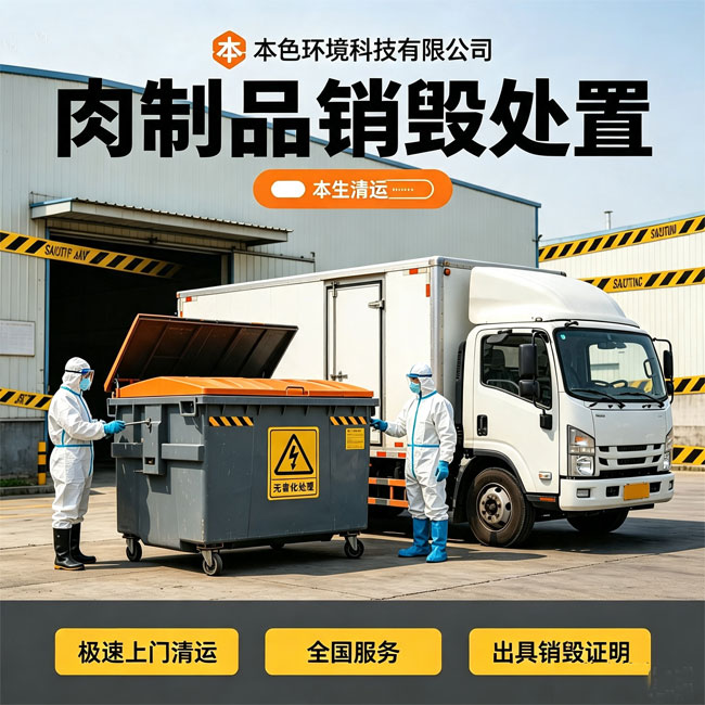 肉制品销毁处理机构