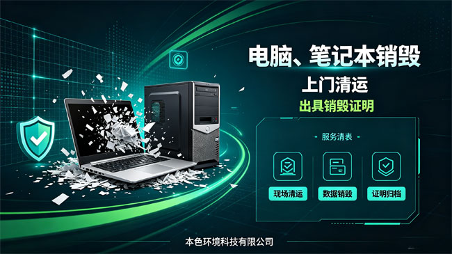 涉密电脑销毁处理服务公司推荐