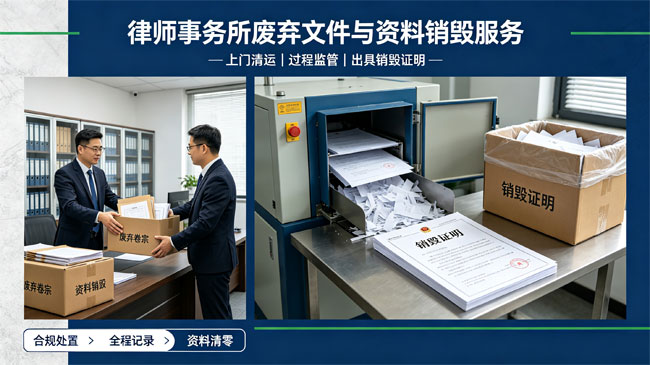 拒绝泄密！专业销毁律师事务所废旧文件、资料【销毁证明】