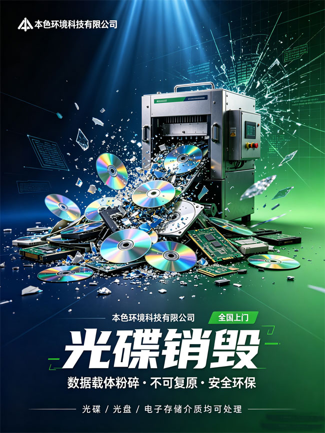 光碟销毁处理机构体检