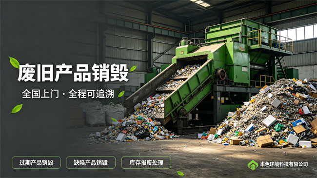 废旧产品销毁处置公司_销毁证明